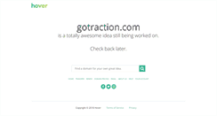 Desktop Screenshot of gotraction.com